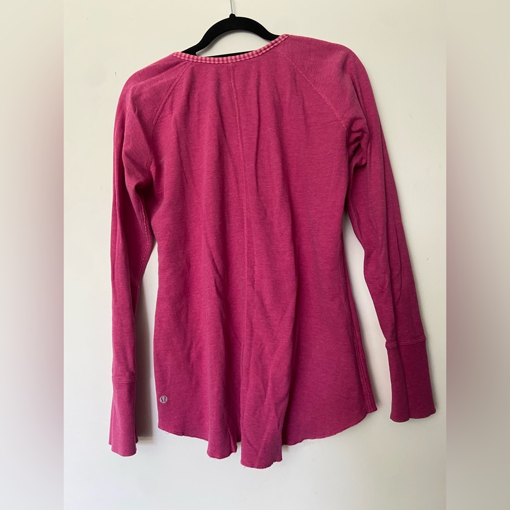 Lululemon Reversable Long Sleeve Thermal Top 12